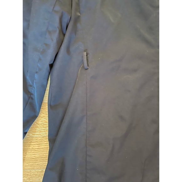 Anne Klein Women's Coat Jacket Size L Black Long Trench Read - Picture 10 of 11